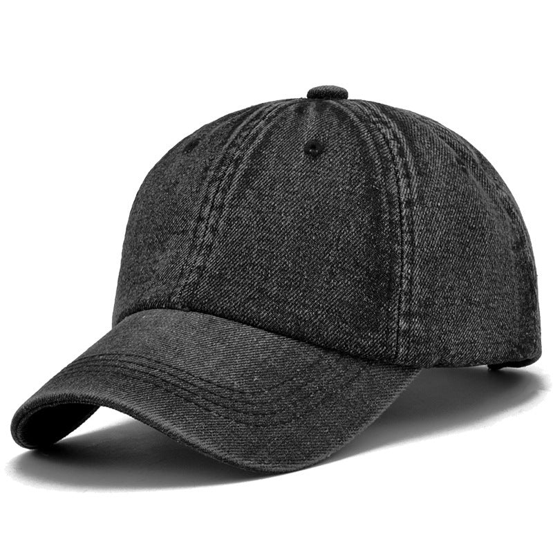 Classic denim baseball cap for casual streetwear