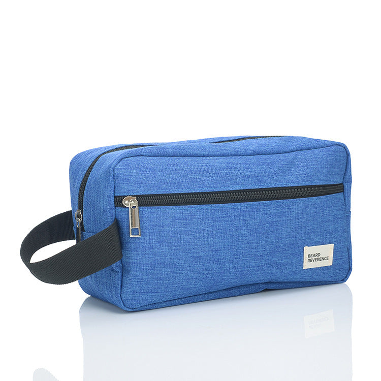 Grooming essentials organizer for holidays and overnight travel