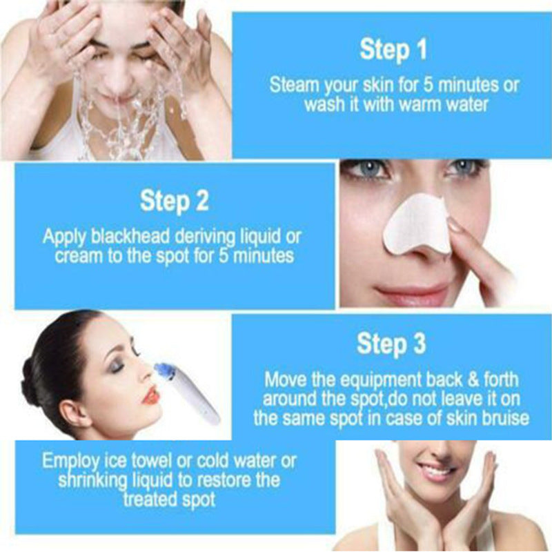 Step-by-step guide on skincare with images and text instructions.