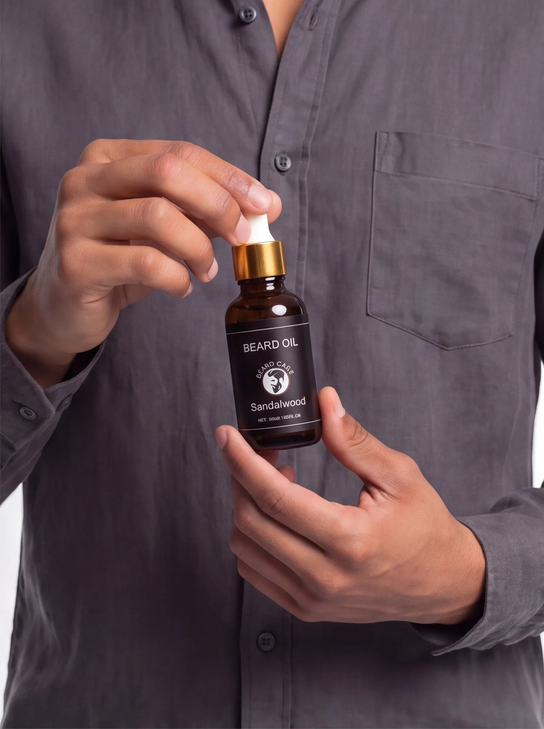 Sandalwood & Vitamin E Beard Oil