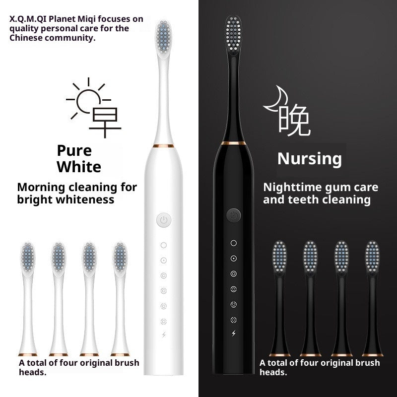 Electric dental toothbrush for convenient daily brushing