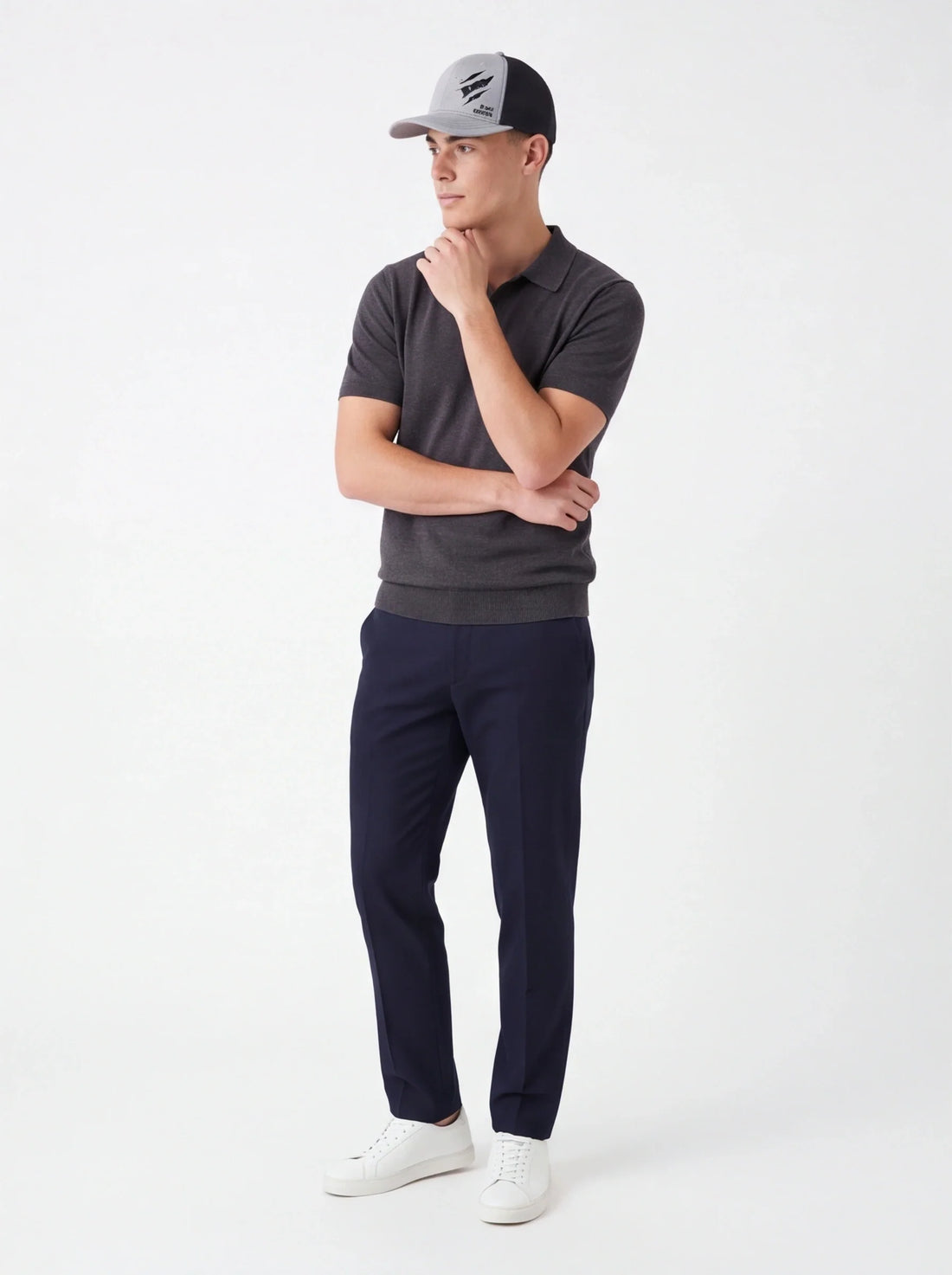 Casual Polyester Cap for Men