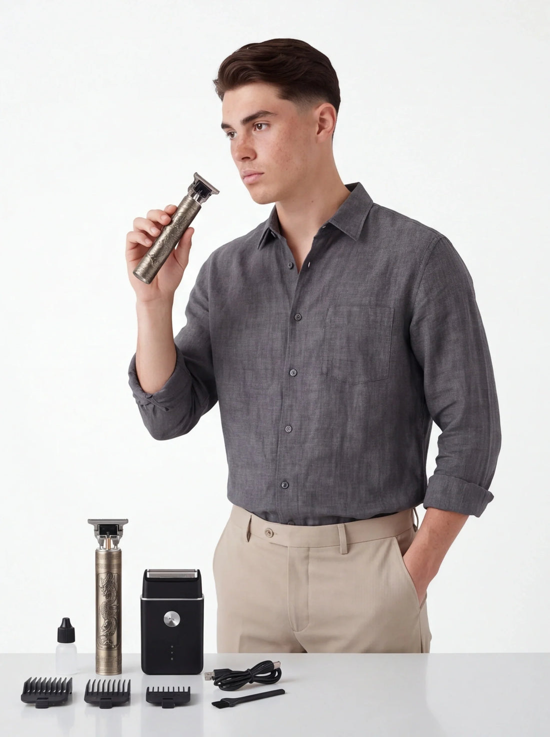 Cordless Hair Clipper Kit