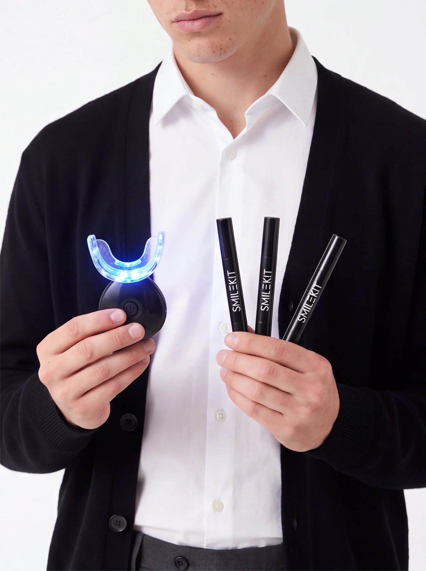 Wireless LED Teeth Whitening Kit