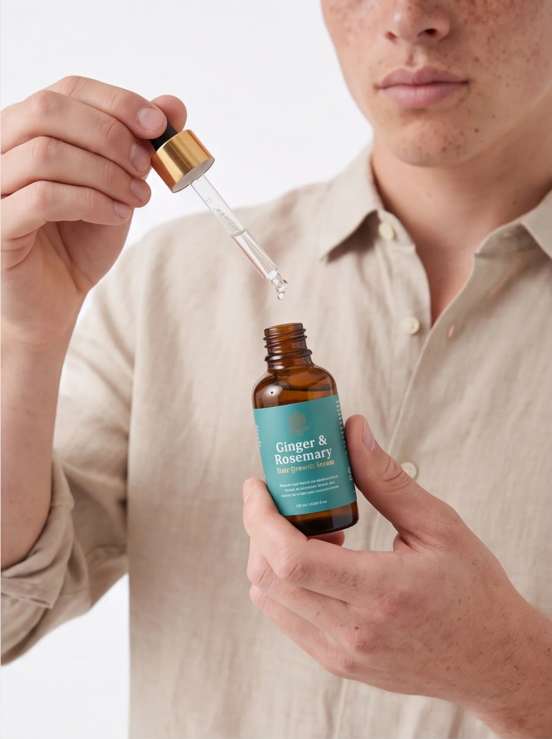 Ginger & Rosemary Hair Growth Serum