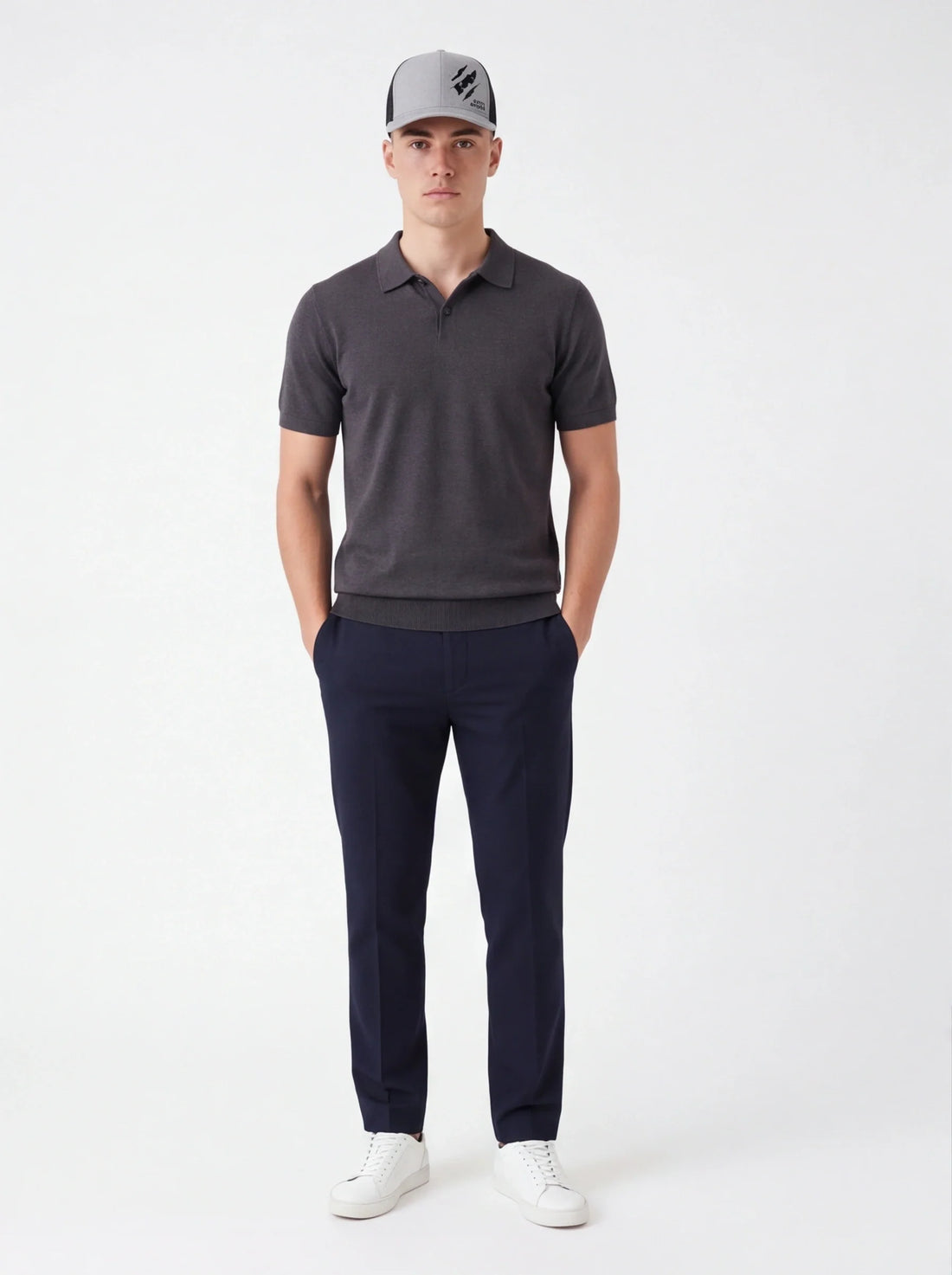 Casual Polyester Cap for Men