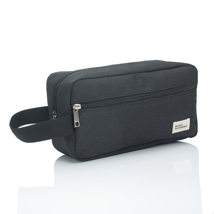 Portable toiletry bag for overnight stays and weekend getaways