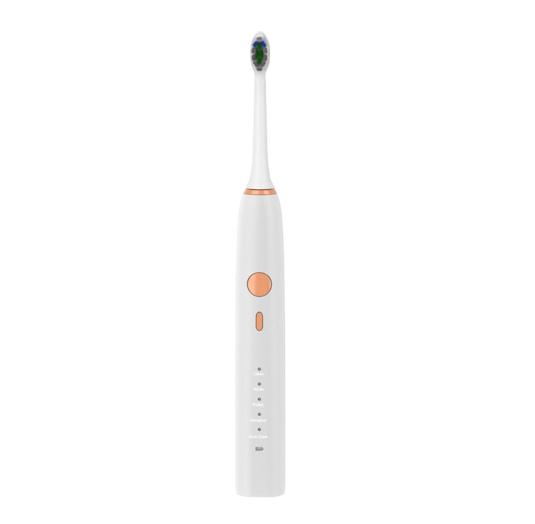 Sonic electric toothbrush with wireless charging base