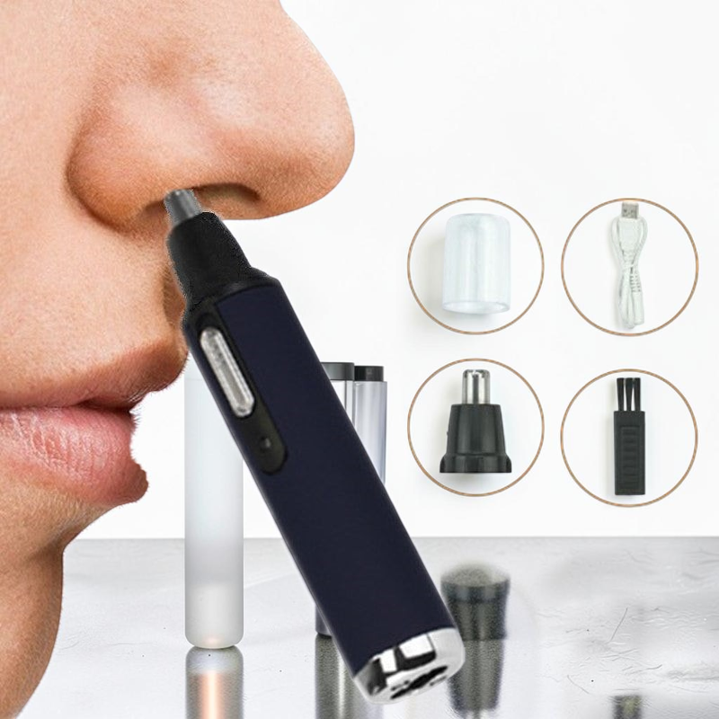 Electric Nose & Ear Hair Trimmer — included in the Head-to-Toe Body Grooming Kit