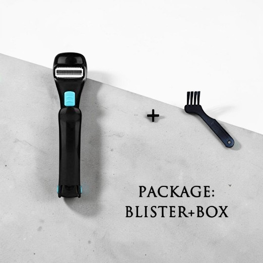Long-Handle Back Hair Shaver — included in the Head-to-Toe Body Grooming Kit