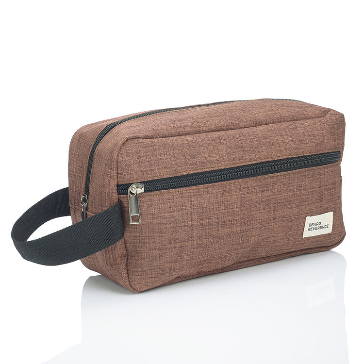 Grooming essentials organizer for holidays and overnight travel
