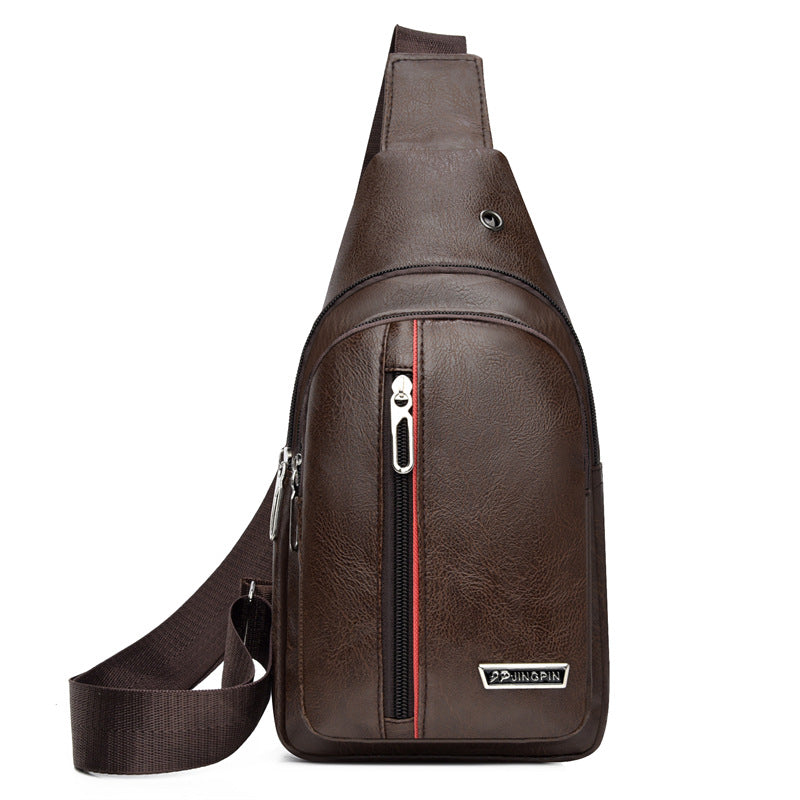 Waterproof travel crossbody bag for carrying personal belongings