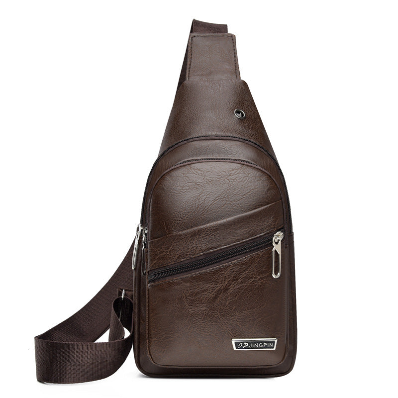 Waterproof travel crossbody bag for carrying personal belongings
