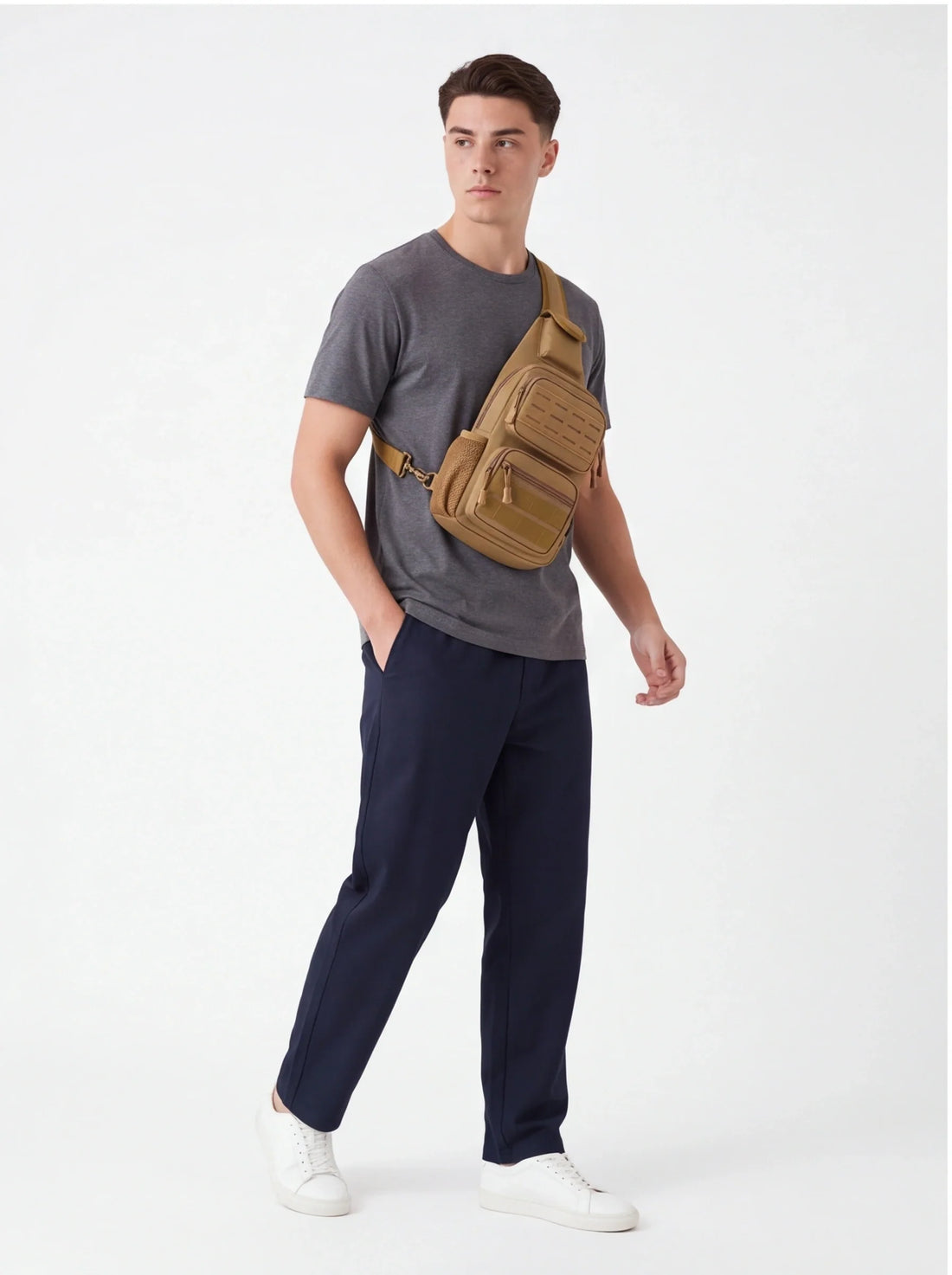 Large-Capacity Sports Shoulder Bag
